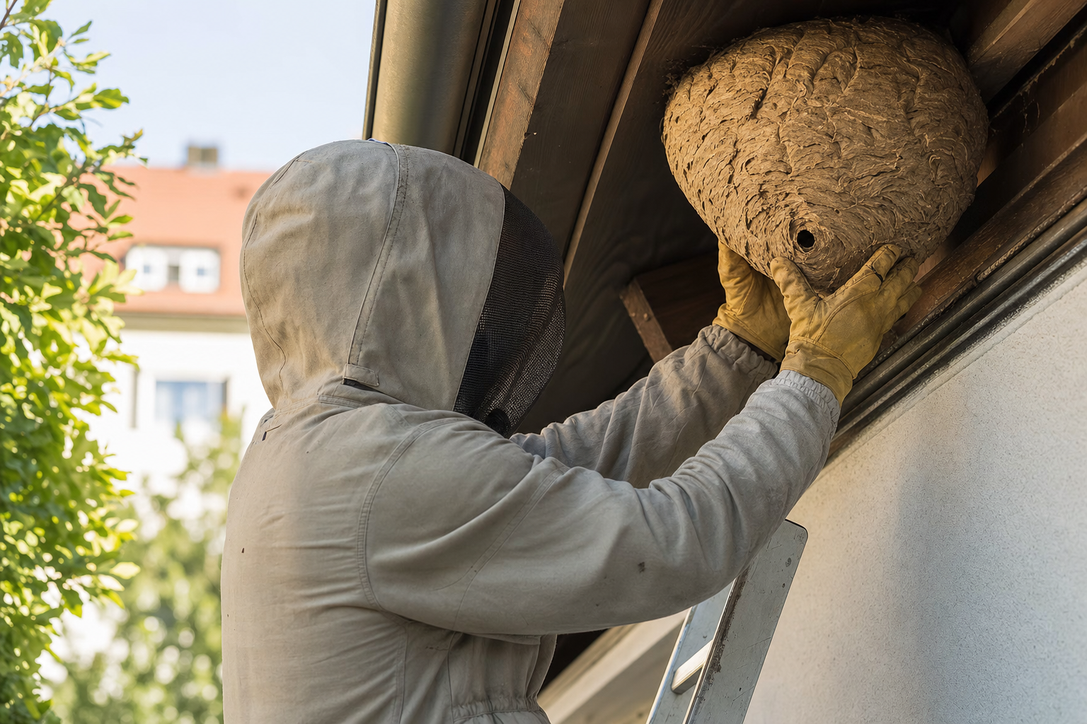 Sicher und rechtskonform handeln: Hornissennest entfernen Lassen statt selbst eingreifen