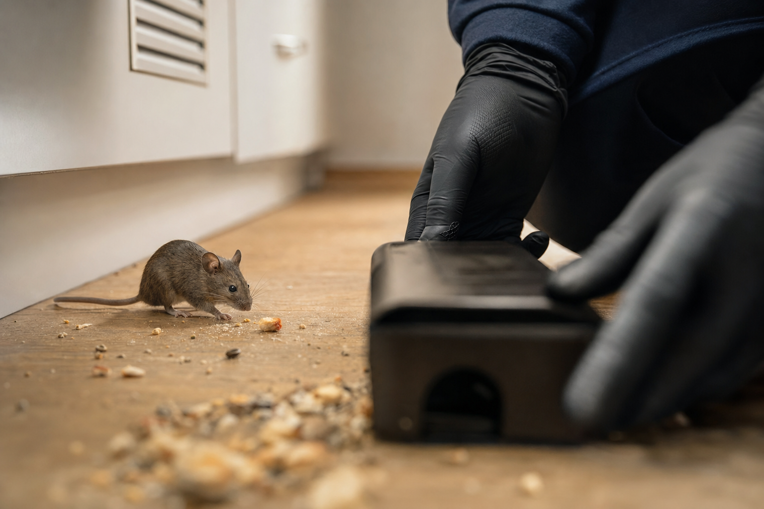 Schritt für Schritt Mäuse im Haus bekämpfen und erneuten Befall verhindern